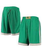 Mitchell & Ness Men's Kelly-Green Boston Celtics 2007-08 Hardwood Classics Swingman Shorts