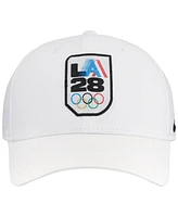 Nike Men's White LA28 Club Ripstop Performance Adjustable Hat