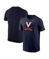 Nike Men's Navy Virginia Cavaliers Logo T-Shirt