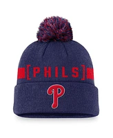 Nike Men's Red Philadelphia Phillies Hometown Peak Cuffed Knit Hat with Pom