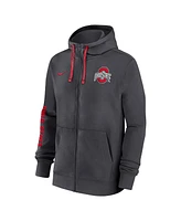 Nike Men's Ohio State Buckeyes 2024 Sideline Full-Zip Hoodie