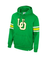 Colosseum Men's Green Oregon Ducks Saluting Pullover Hoodie