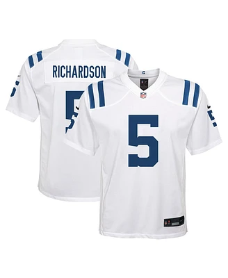 Nike Big Boys and Girls Anthony Richardson White Indianapolis Colts Player Game Jersey