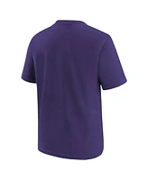 Nike Big Boys and Girls Purple Phoenix Suns Swoosh T-Shirt