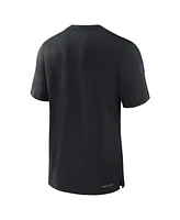 Nike Men's Black Baltimore Ravens Sideline Player Performance T-Shirt