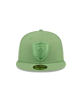 New Era Men's Green Las Vegas Raiders Color Pack 59FIFTY Fitted Hat