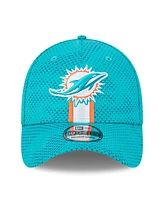 New Era Men's Aqua Miami Dolphins 2024 Sideline 39THIRTY Flex Hat