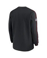 Nike Men's Black Atlanta Falcons Alternate Logo Coach Long Sleeve T-Shirt