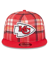 New Era Big Boys and Girls Red Kansas City Chiefs 2024 Sideline Statement 9FIFTY Snapback Hat