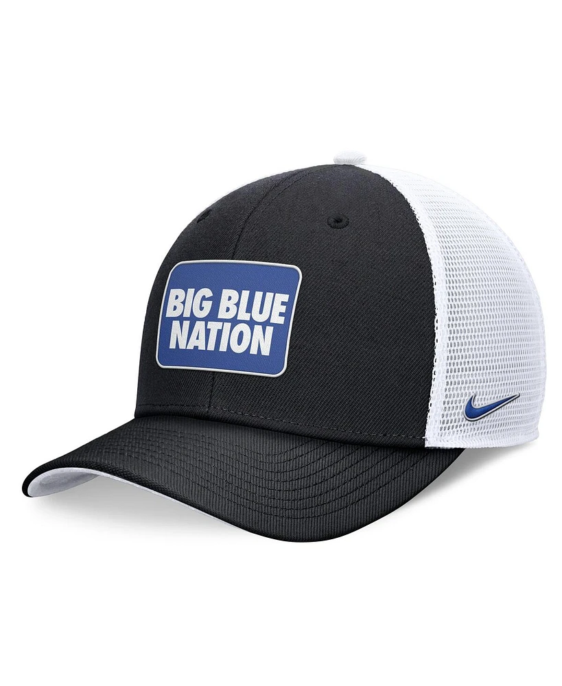 Nike Men's Black/White Kentucky Wildcats Local Trucker Adjustable Hat