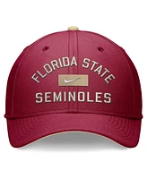 Nike Men's Garnet Florida State Seminoles Primetime Swoosh Flex Hat