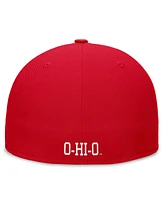 Nike Men's Scarlet Ohio State Buckeyes Legacy True Fitted Hat