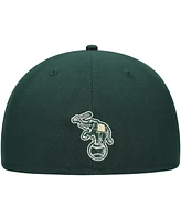 New Era Men's Green Oakland Athletics Shadow Logo 59FIFTY Fitted Hat