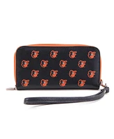 Eagles Wings Women's Baltimore Orioles Zip-Around Wristlet Wallet