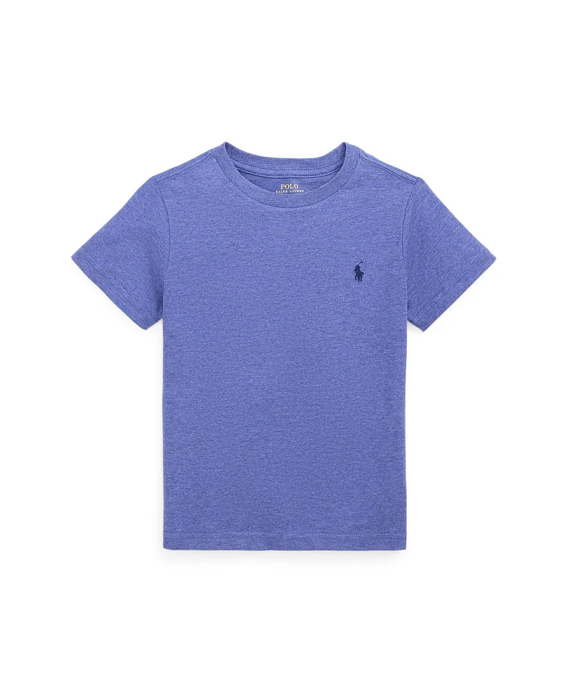 Polo Ralph Lauren Toddler and Little Boys Cotton Jersey Crewneck Tee