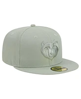 New Era Men's Light Green Memphis Grizzlies Sage Color Pack 59FIFTY Fitted Hat