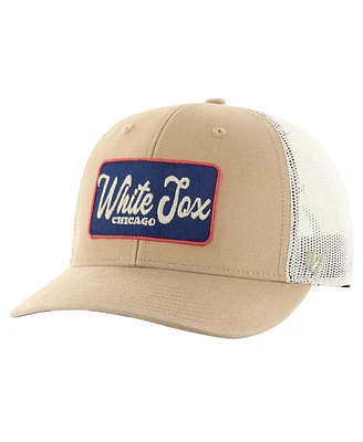 '47 Brand Men's Khaki Chicago White Sox Glory Daze Trucker Adjustable Hat