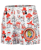 Freeze Max Big Boys and Girls White The Simpsons Bart School Doodles Shorts