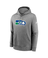 Nike Men's Royal Seattle Seahawks Rewind Club Logo Pullover Hoodie