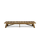 Acacia Wood Chaise Lounge Set (Set Of 2)