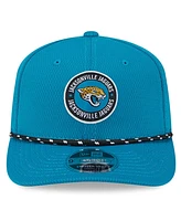 New Era Men's Teal Jacksonville Jaguars 2024 Sideline 9SEVENTY Stretch-Snap Hat