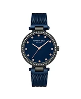 Kenneth Cole New York Women's Classic Blue Stainless Steel 34mm