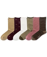 Lauren Ralph Lauren Women's 6-Pk. Roll-Top Slack Socks