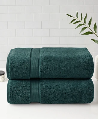 Madison Park Signature 800 Gsm Cotton 2-Pc. Bath Sheet, 34" x 68"