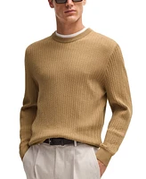 Boss by Hugo Men's Wool-Blend Knitted Sweater