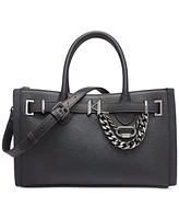 Karl Lagerfeld Paris Cerise Medium Leather Satchel