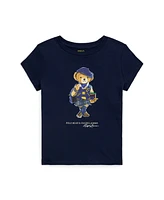 Polo Ralph Lauren Toddler and Little Girls Bear Cotton Jersey Tee