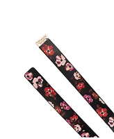 Kate Spade New York Women's 19mm Fall Poppies Bow Belt