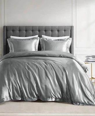 Madison Park Essentials Satin Luxury 4-Pc. Comforter Set, Full/Queen