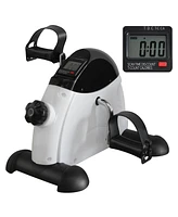 Simplie Fun Home Rehabilitation Mini Exercise Bike with Electronic Display