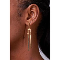 Soko Double Bar Dangle Earrings