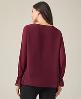 Kasper Women's Layered Blouse