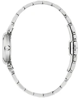 Bulova Women's Diamond Accent Stainless Steel Bracelet Watch 25mm