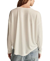 Lucky Brand Women's Cloud Long-Sleeve T-Shirt