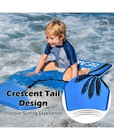 Vebreda Super Lightweight Bodyboard Surfing with Leash Eps Core Boarding-l