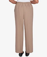 Alfred Dunner Petite Emerald Isle Classic Medium Length Pants