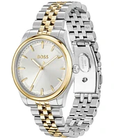 Hugo Boss Women's Graceful Quartz Basic Two-Tone Stainless Steel Watch 36mm - Two