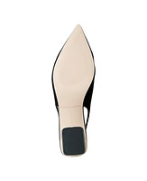 Marc Fisher Women's Laglie Pointy Toe Dress Slingback Pumps