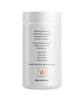 Codeage Liposomal Vitamin C 1500mg with Zinc, Elderberry, Citrus Bioflavonoids Grapefruit, Lemon, Orange Powder, Quercetin & Rose Hips Fruit �