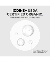 Codeage Usda Organic Iodine Drops – Usda Certified Organic - 250 Mcg Per Serving - 1+ Year Supply - Liquid Iodine Supplement