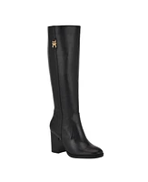 Tommy Hilfiger Women's Ursy Tall Shaft Block Heel Boots