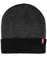 Levi's Men's Contrast Beanie & Logo Glove Set