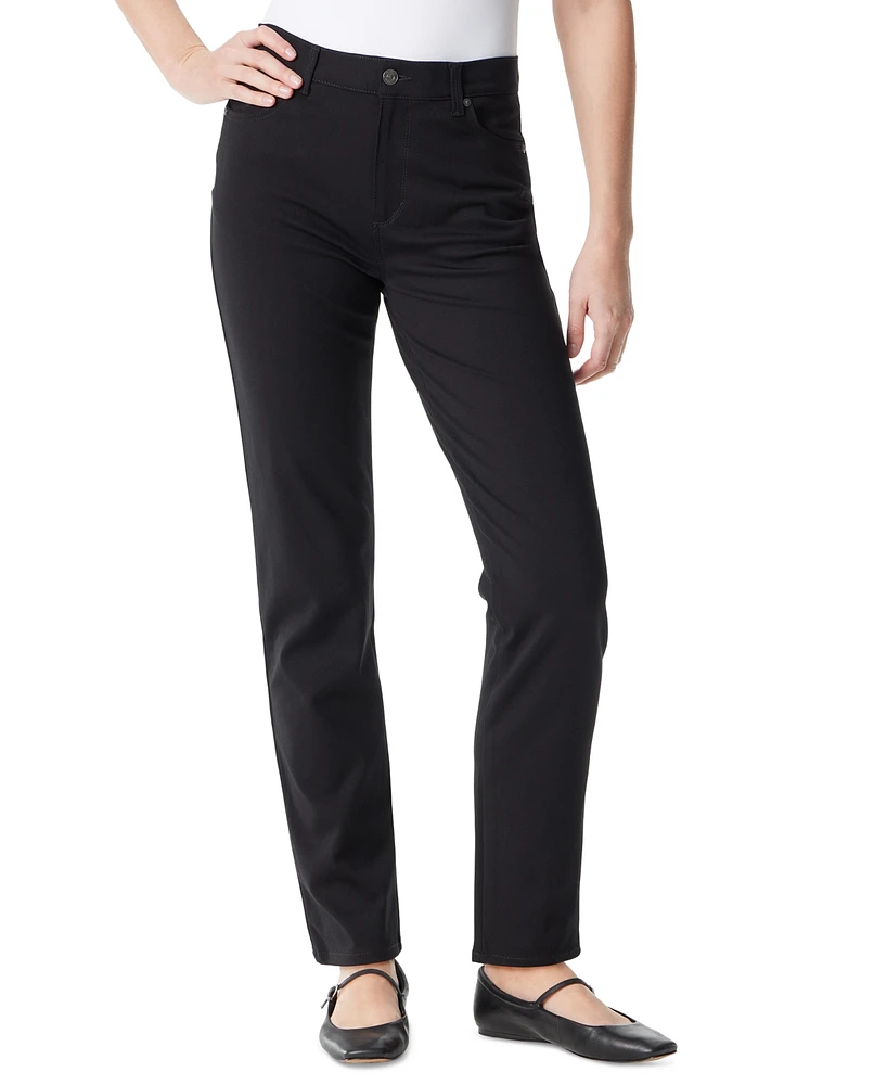 Gloria Vanderbilt Women's Shape Effect Pull On Straight Jean