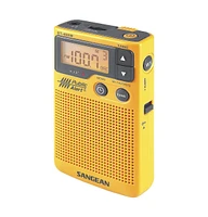 Sangean Dt-400W Am/Fm Digital Weather Alert Pocket Radio