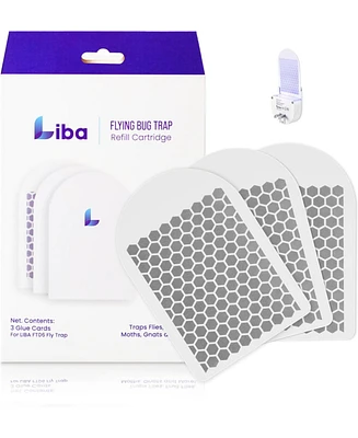 Liba 3 Pack Glue Cards - Insect Trap Refill