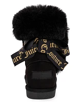 Juicy Couture Little and Big girls King Cold Weather Pull-On Boots